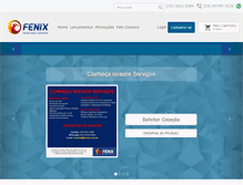 Tablet Screenshot of fenixtec.com.br